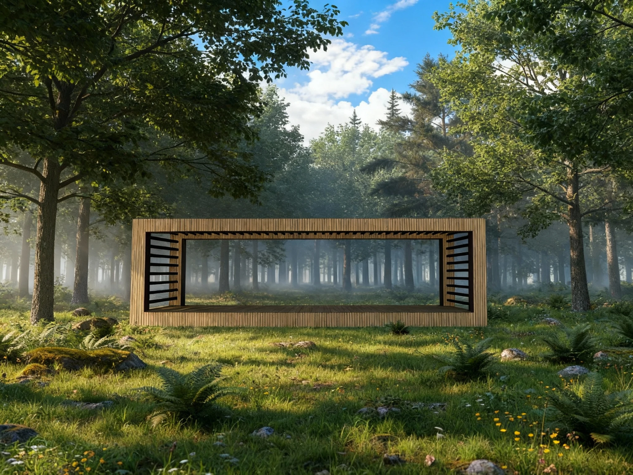 Pérgola 12×3 - Exterior Nature