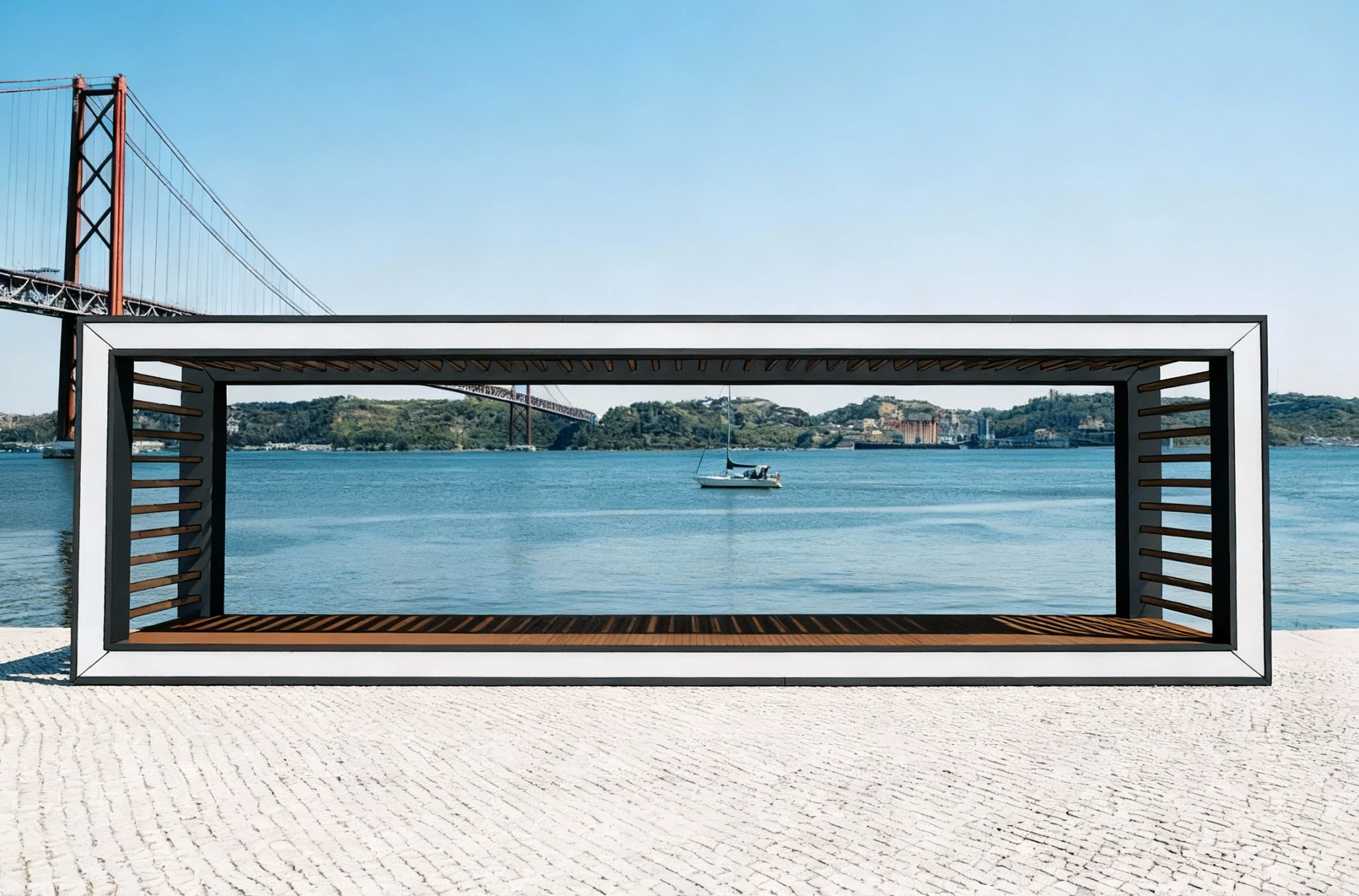 Pérgola 12×3 - Exterior Vision