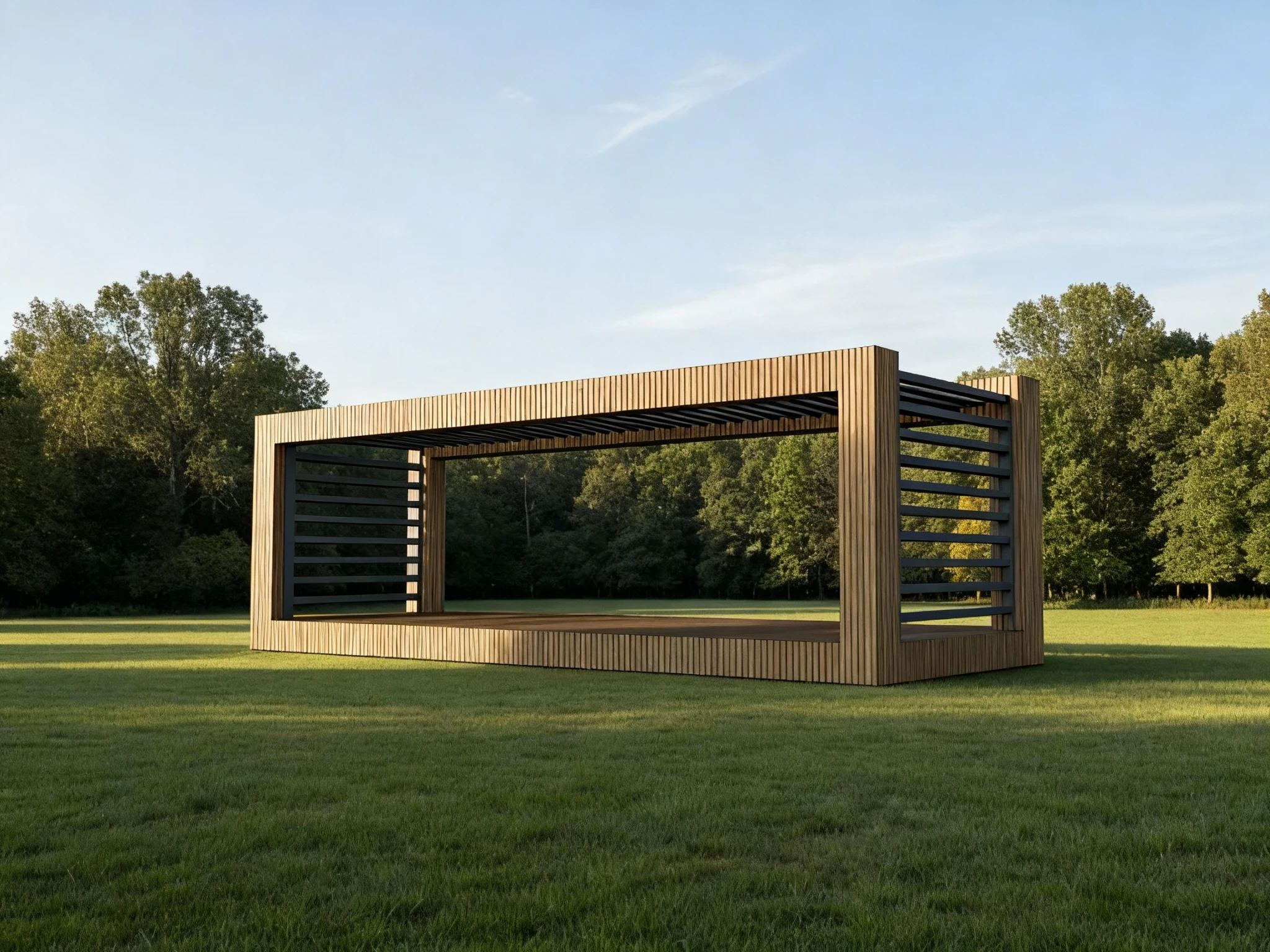 Pérgola 9×3 - Exterior Nature