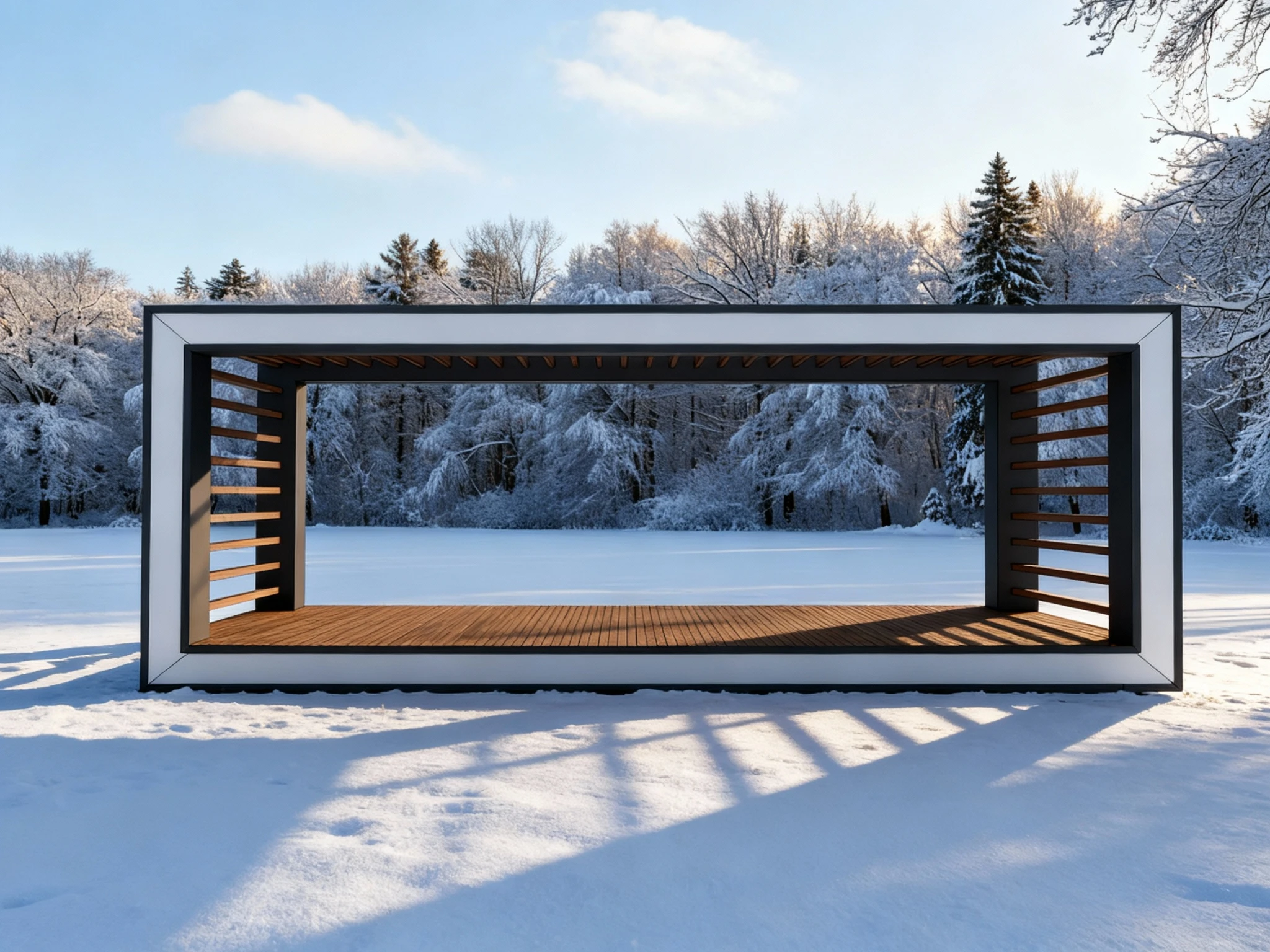 Pérgola 9×3 - Exterior Vision